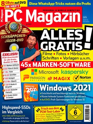 cover image of PC Magazin/PCgo